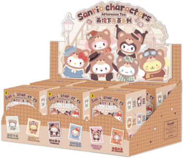 Afternoon Tea Series Vinyl Plush Keychains Gift Blind Box
