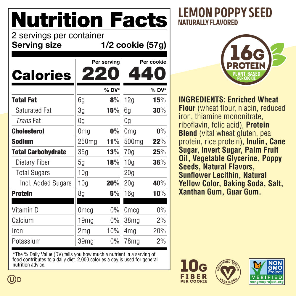Lemon Poppy Seed - 4oz - Box of 12
