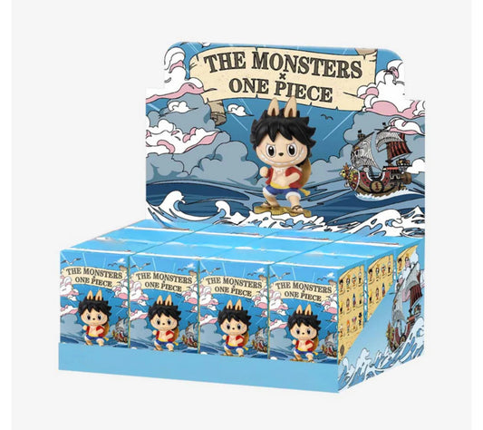 Labubu The Monsters × One Piece Series Figures Vinyl Blind Box Collection