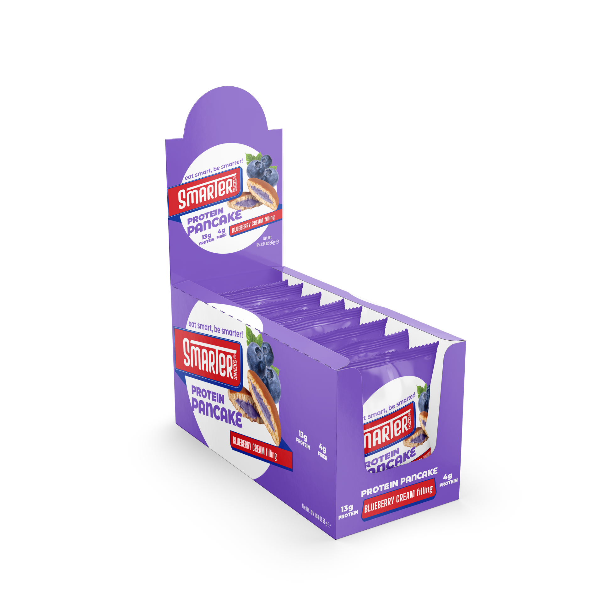 Protein Pancake Blueberry Cream (Pack of 10)