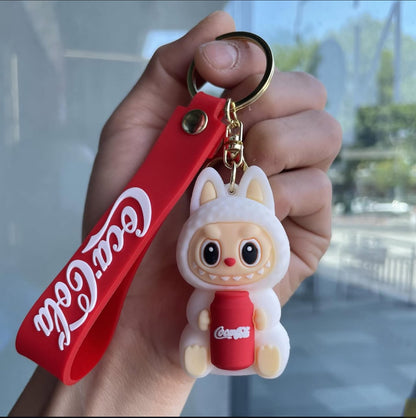 Pop Mart Labubu Coca Cola Blind Box Vinyl Face Keychains