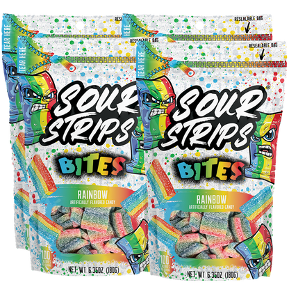 Sour Strips Bites-Four Pack