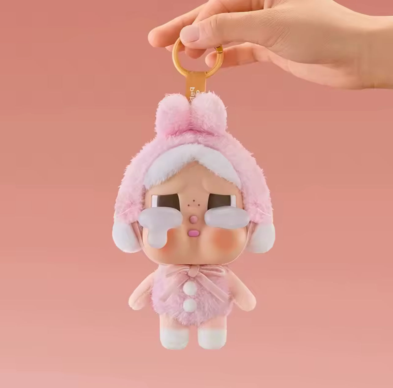 Crybaby Crying Again Series Vinyl Face Plush Blind Box Cute Doll Toy Anime Pendant Keychain Mystery Surprise Kids Gift Set of 6 Boxes
