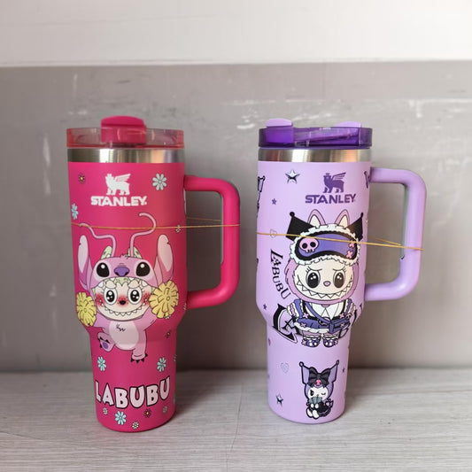 Labubu Kitty Stitch Limited Edition 40 Oz Tumbler