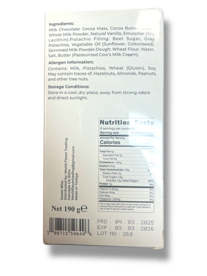 ‘SWEET BLISS' DUBAI CHOCOLATE 190G