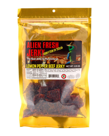 TX Style Lemon Pepper Beef Jerky - 3.25oz