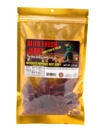 TX Style Mesquite Peppered Beef Jerky - 3.25oz