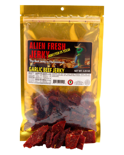TX Style Garlic Beef Jerky - 3.25oz