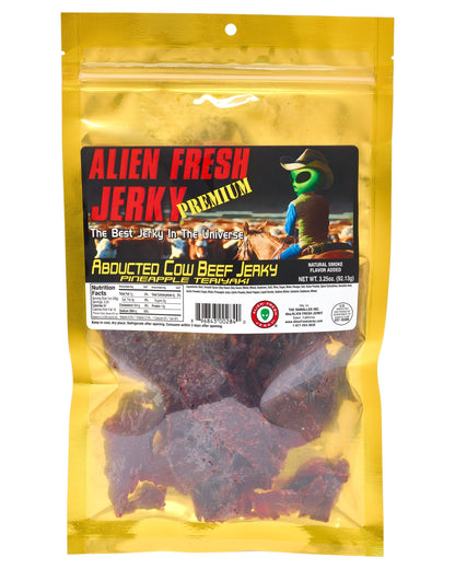 Abducted Cow Pineapple Teriyaki Beef Jerky (3.25 oz)