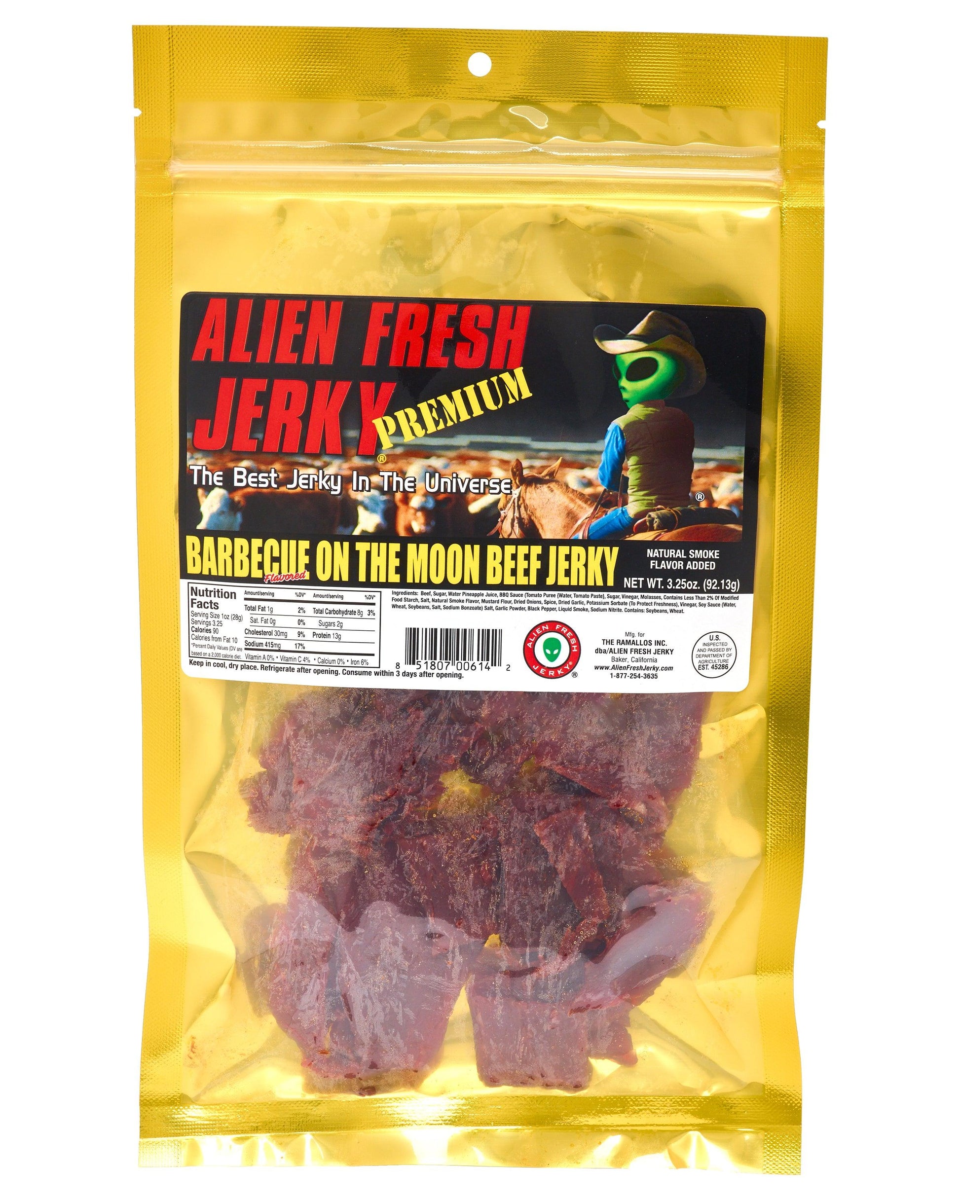 BBQ on the Moon Beef Jerky (3.25 oz)