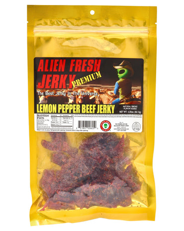 Lemon Peppered Beef Jerky (3.25 oz)