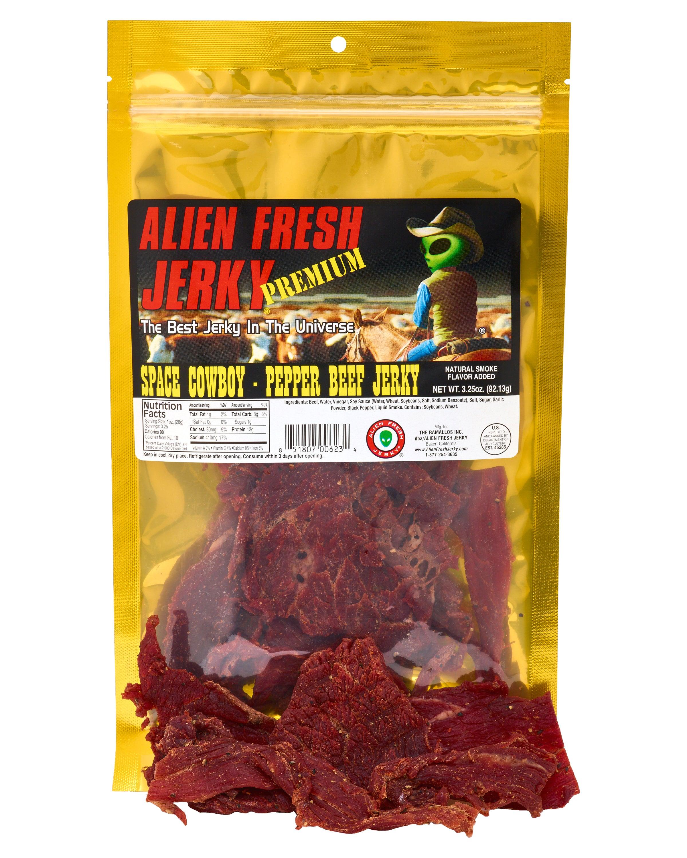 Space Cowboy Pepper Beef Jerky (3.25 oz)