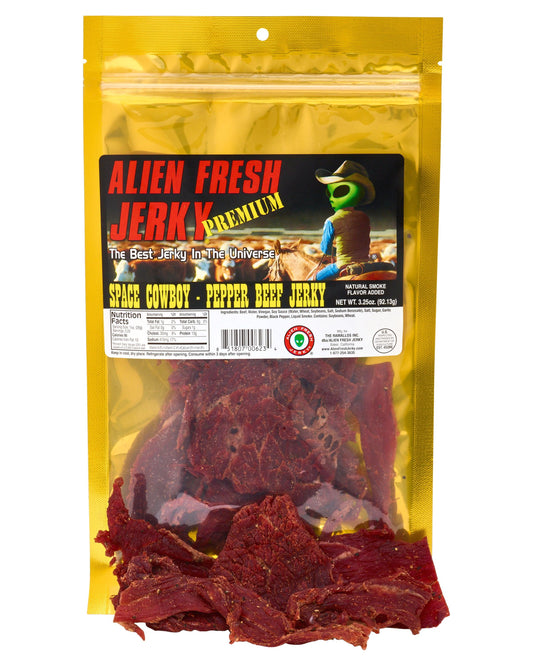 Space Cowboy Pepper Beef Jerky (3.25 oz)