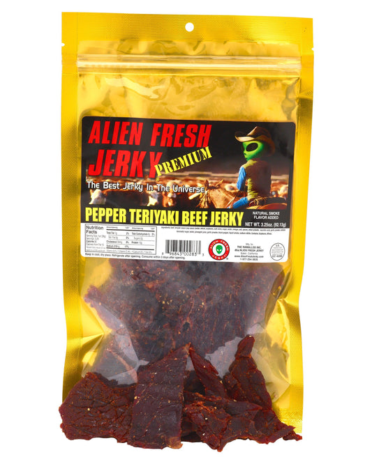 Pepper Teriyaki Beef Jerky (3.25 oz)