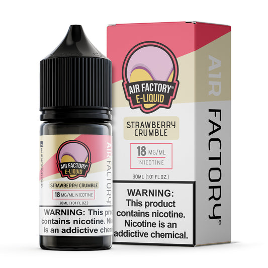 Air Factory Salt Strawberry Crumble 30ml