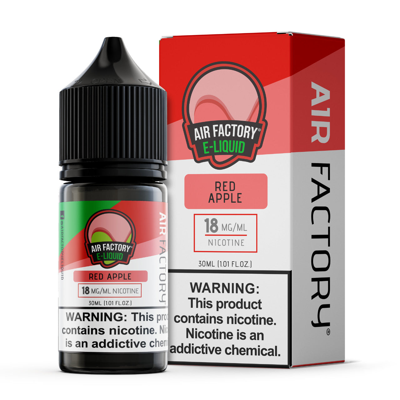 Air Factory salt Red Apple 30ml
