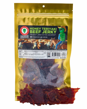 Grass-Fed Honey Teriyaki Beef Jerky (3.25 oz)