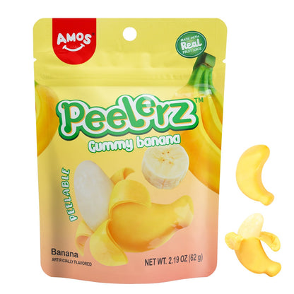 Peelerz - Peelable Banana Gummy - 62g/bag