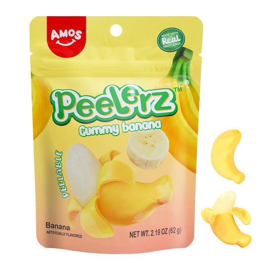 Peelerz - Peelable Banana Gummy - 62g/bag