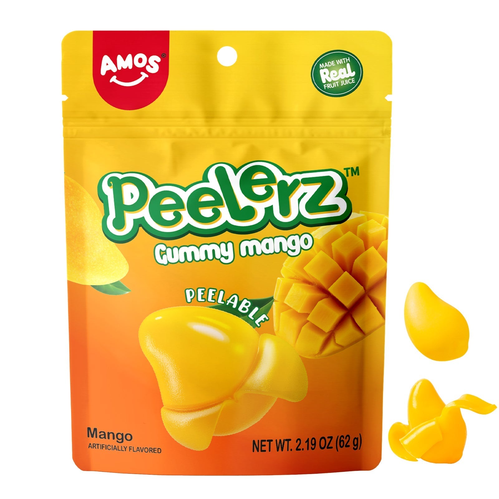 Peelerz - Peelable Mango Gummy - 62g/bag