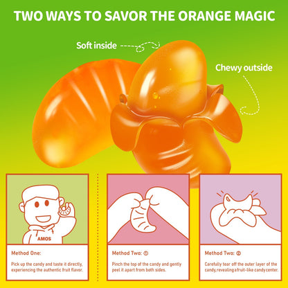 Peelerz - Peelable Orange Gummy - 62g/bag