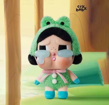 Crybaby Crying Again Series Vinyl Face Plush Blind Box Cute Doll Toy Anime Pendant Keychain Mystery Surprise Kids Gift Set of 6 Boxes