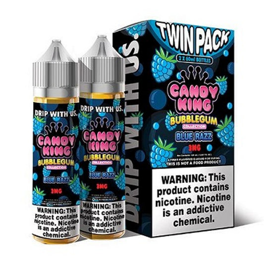 Candy King BubbleGum Blue Razz 120ml