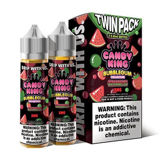 Candy King BubbleGum Strawberry Watermelon 120ml