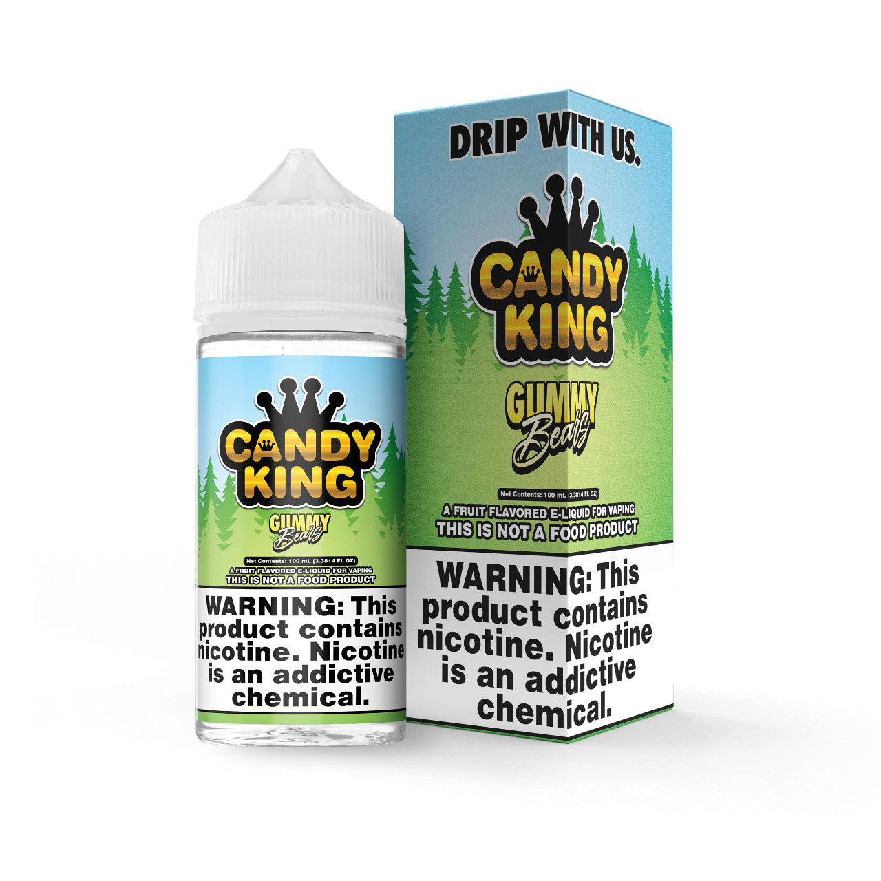 Candy King Gummy Bears 100ml