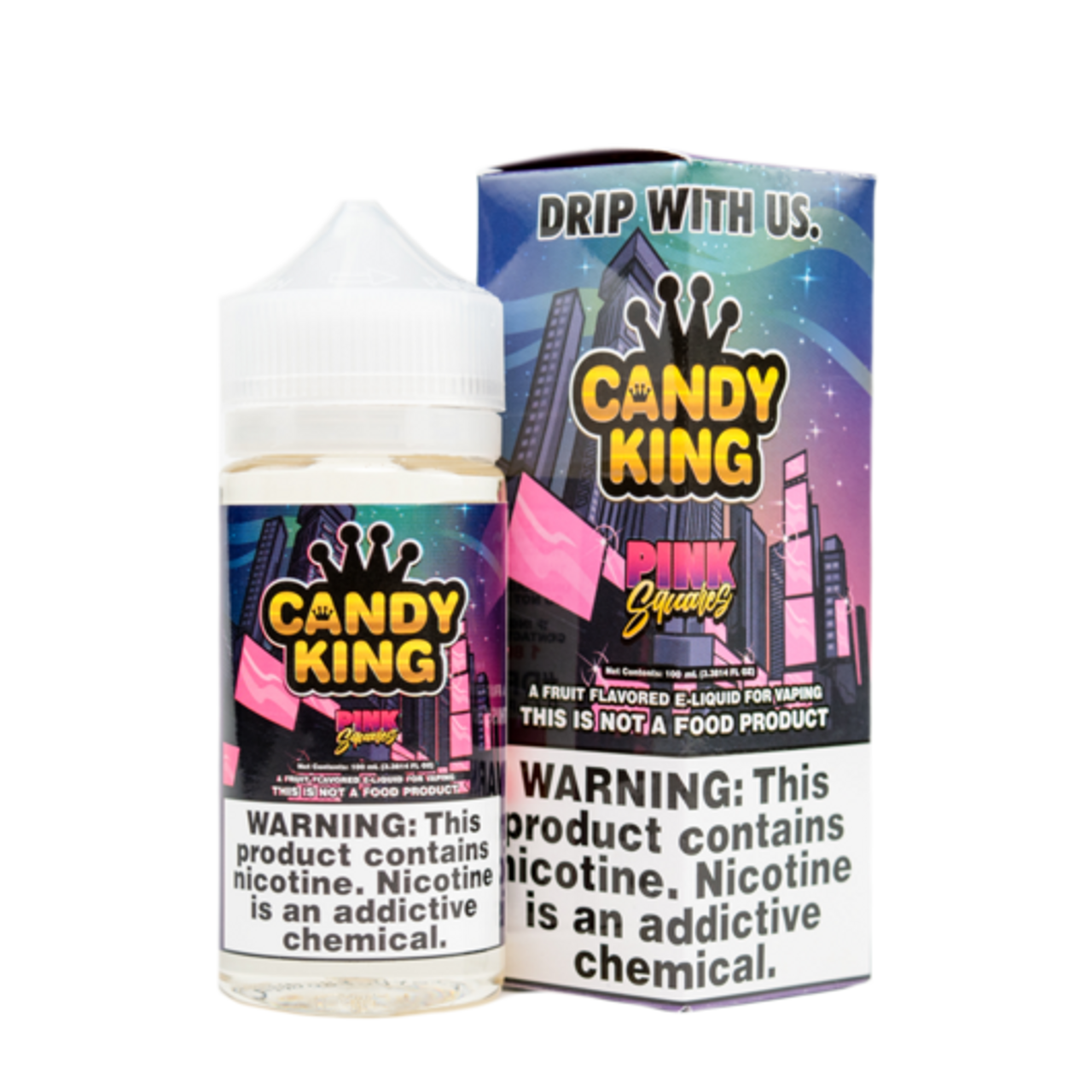 Candy King Pink Squares 100ml