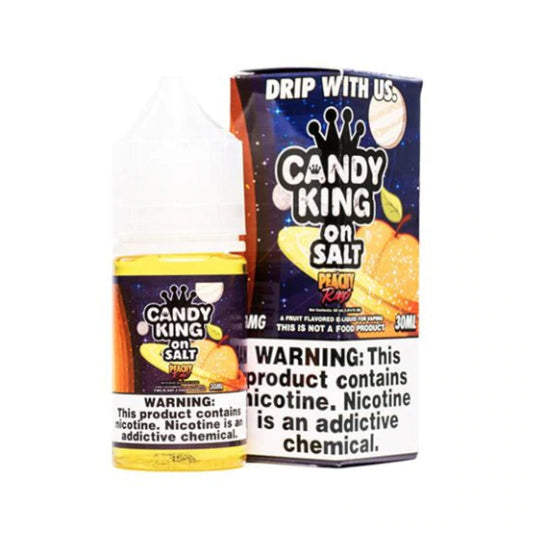 Candy King on Salt Peachy Rings 30ml
