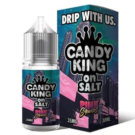 Candy King on Salt Pink Squares 30ml