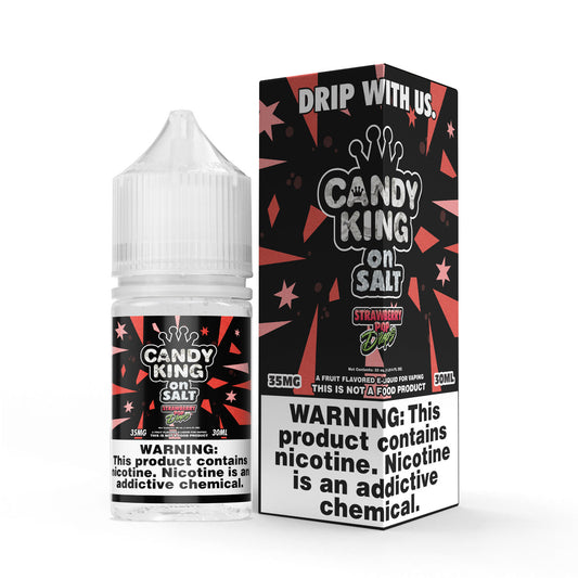 Candy King on Salt Strawberry Pop Drops 30ml