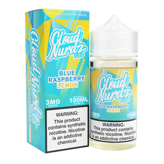 Cloud Nurdz Blue Raspberry Lemon 100ml