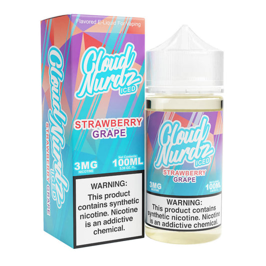 Cloud Nurdz Grape Strawberry 100ml