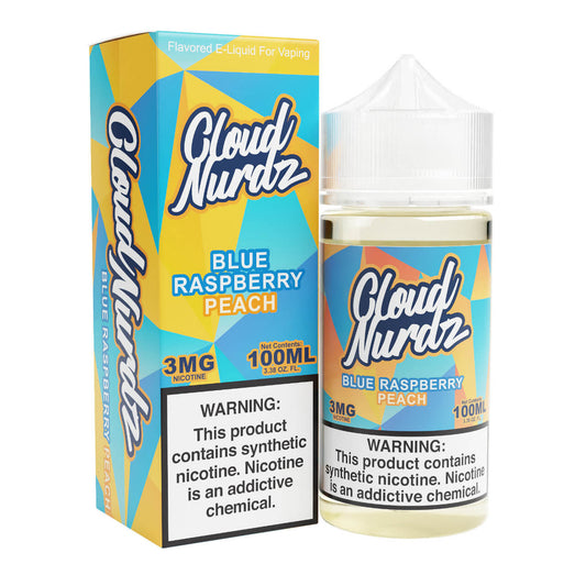 Cloud Nurdz Peach Blue Razz 100ml