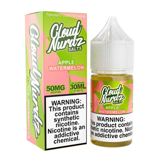 Cloud Nurdz Salts Watermelon Apple 30ml