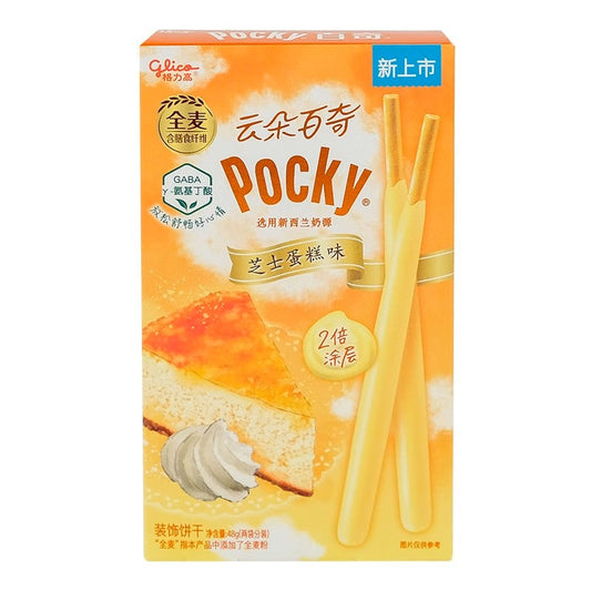 Cloud Pocky Cookie cheesecake