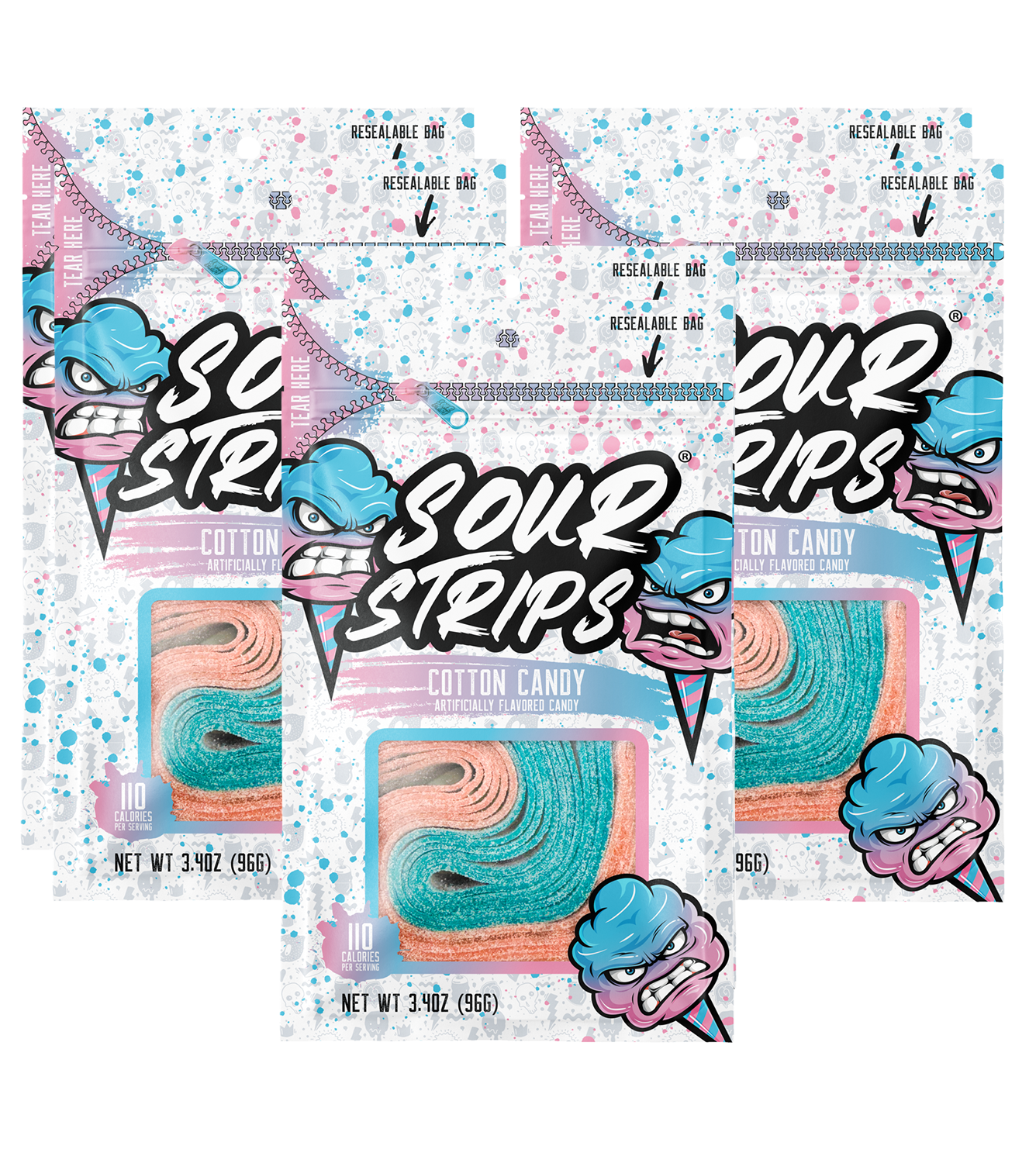 Cotton Candy-Six Pack
