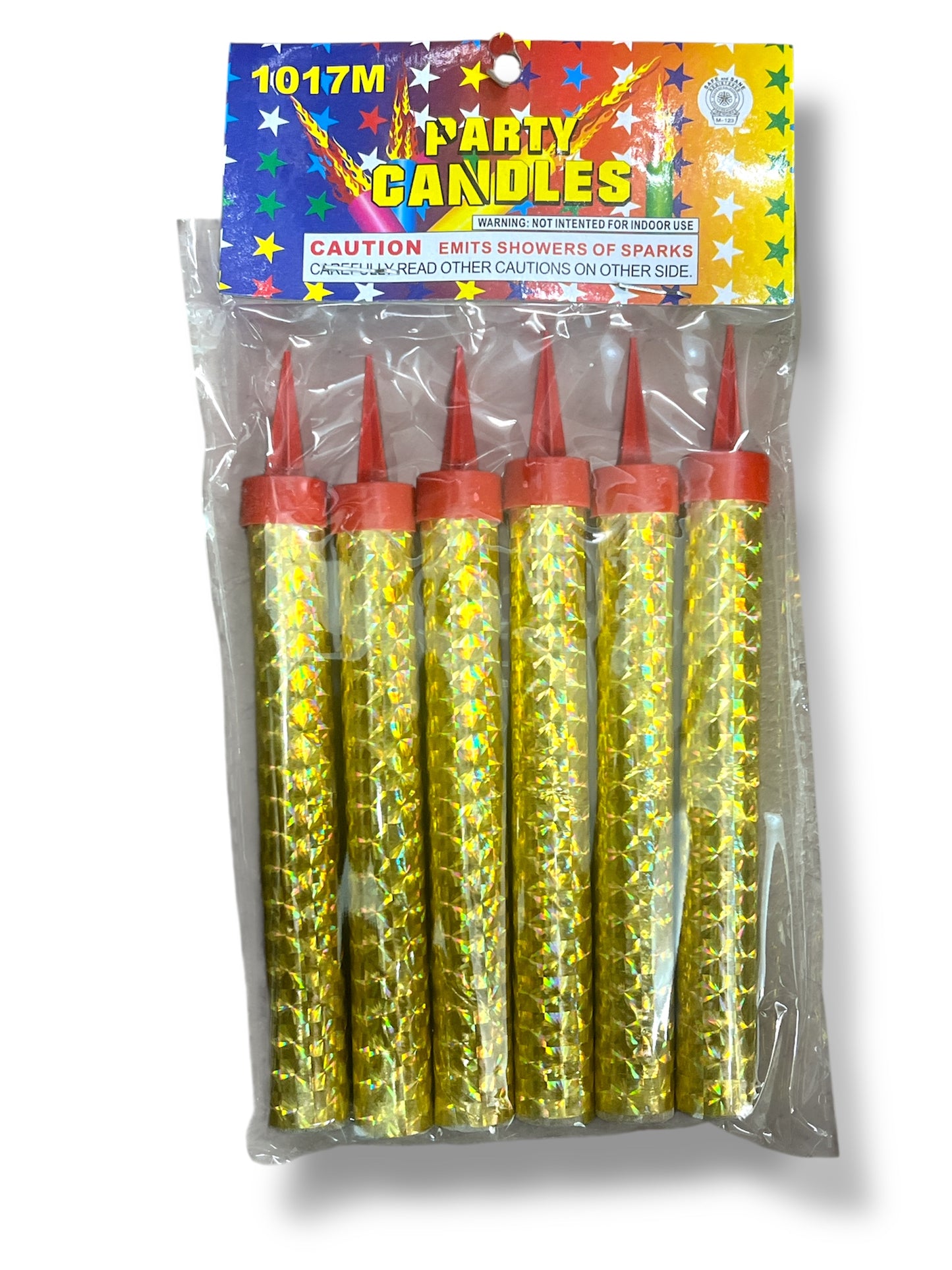 King Of Sparklers Pack Of 6 Gold Wrapping Sparkling Candles For Bottle Service Birthday Wedding Sweet 16 Party Candle (Pack Of 6 Gold) Size Medium