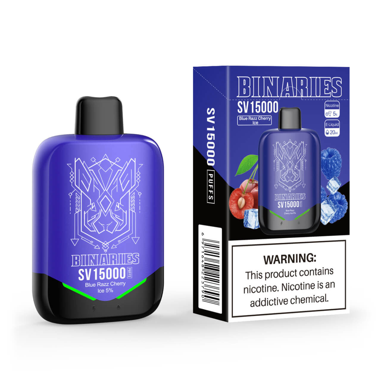Horizon Binaries SV15000 Blue Razz Cherry