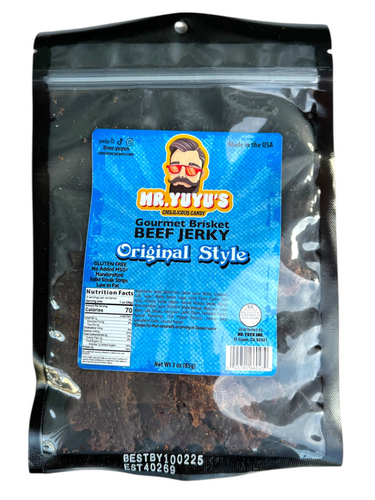 Mr. YuYu's Brisket Beef Jerky Original Style