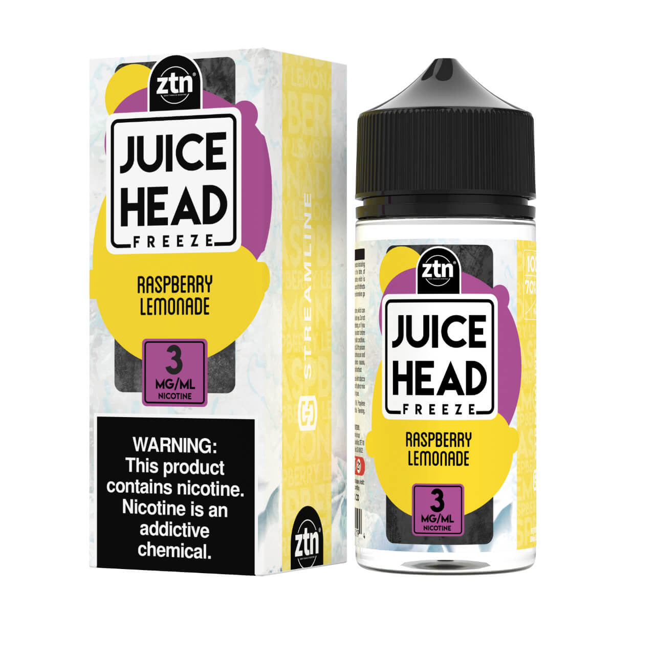 Juice Head ZTN Raspberry Lemonade Freeze 100ml