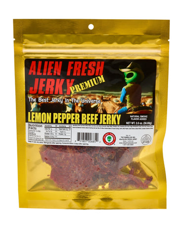 Lemon Peppered Beef Jerky (2 oz)