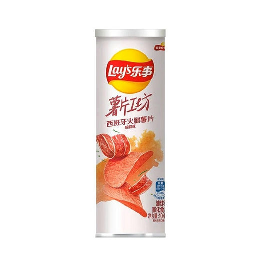 Exotic Lay’s Salty and Spanish Ham Pringles