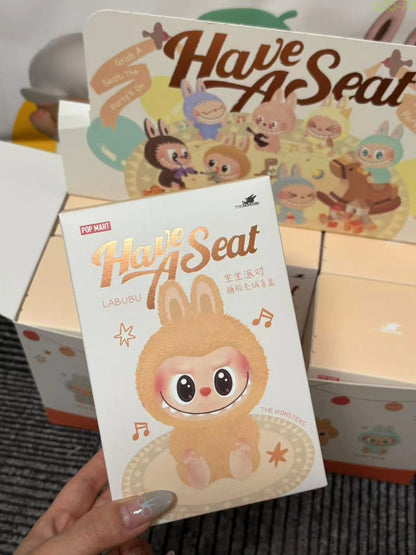 NEW popmart Labubu Monsters Have A Seat Vinyl SEALED Blind box