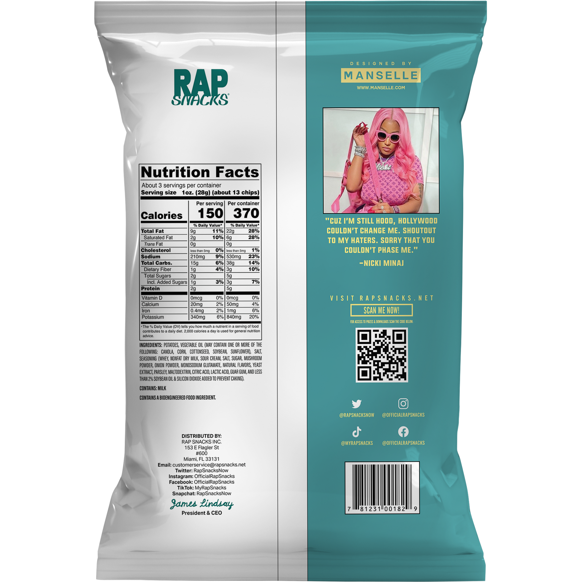 Nicki Minaj Sour Cream Truffle | 6 Bags
