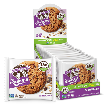 Oatmeal Raisin - 4oz - Box of 12