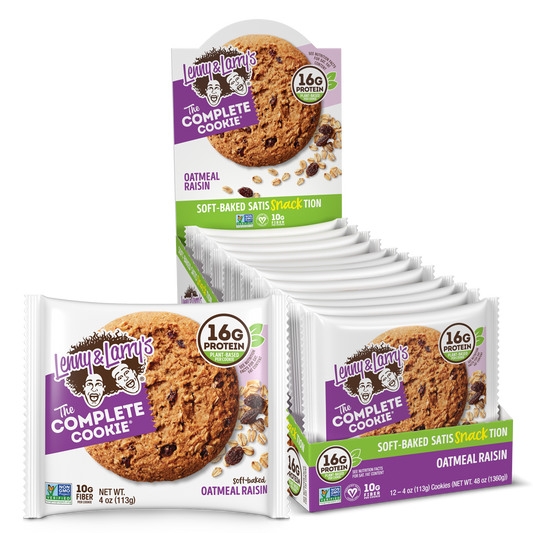 Oatmeal Raisin - 4oz - Box of 12