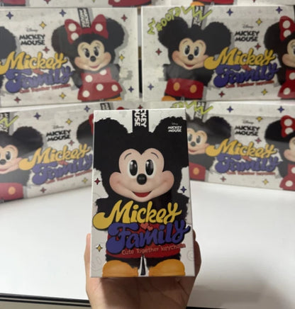 POP MART Mickey Family Cute Together Keychain Series USA NEW